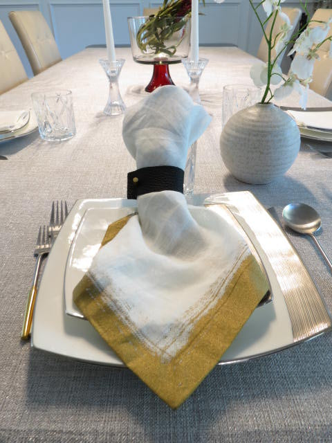 100% Linen Napkins - Set of 4