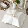 Leatherette Challah Cover - Gold