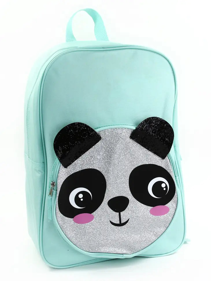 girls' mini glitter backpack Panda Glitter Backpack Personalized – Starboxgifts