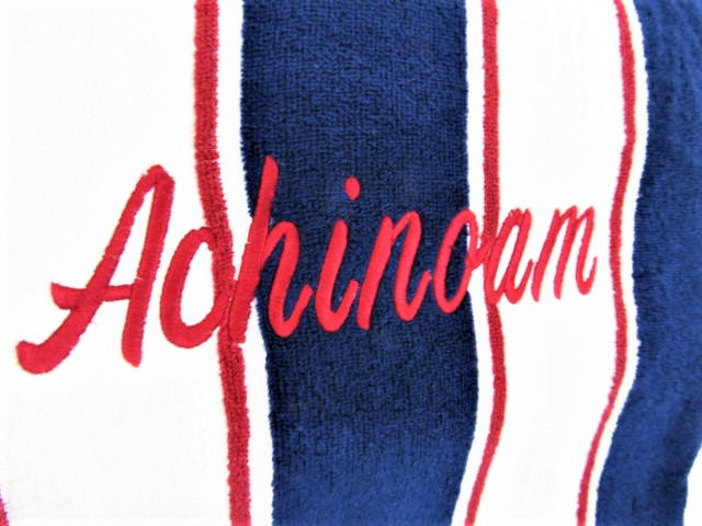 Red White and Blue Luxury Beach Towel