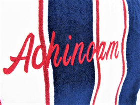 Red White and Blue Luxury Beach Towel