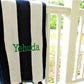 Cabana Striped Beach Towel - Navy Blue