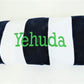 Cabana Striped Beach Towel - Navy Blue