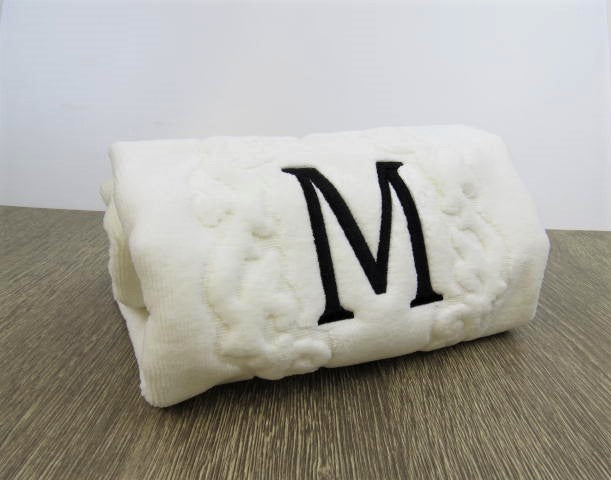 Luxurious Collection Monogramed Hand Towel