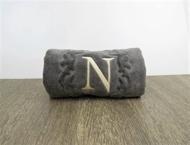 Luxurious Collection Monogramed Hand Towel