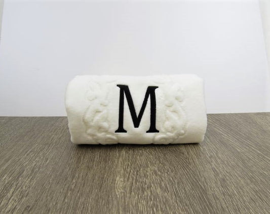 Luxurious Collection Monogramed Hand Towel