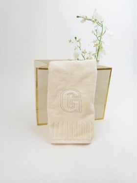 Fingertip Towels - Set of Two/Cream