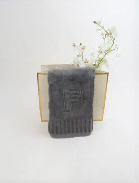 Fingertip Towels - Set of Two/Grey