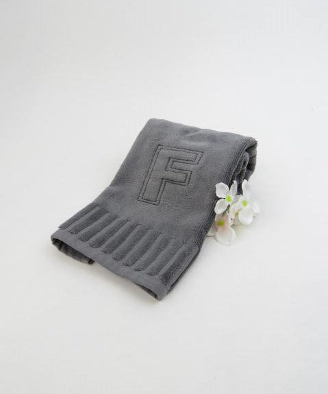 Fingertip Towels - Set of Two/Grey