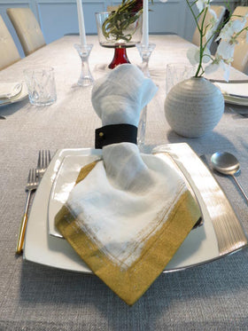 100% Linen Napkins - Set of 4