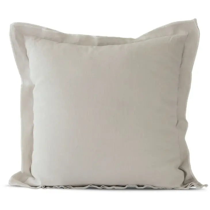 Linen Blend Decorative Pillow