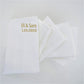 Cotton Poly Napkins/ Ivory - set of 10