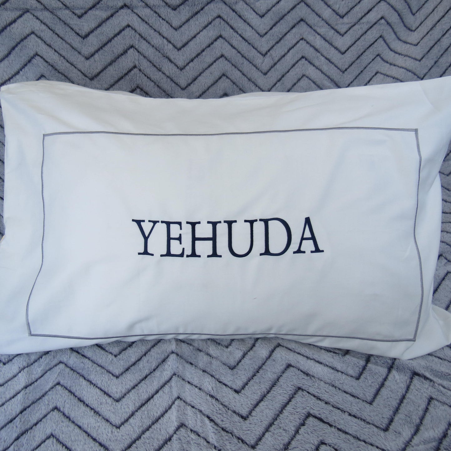 Embroidered Pillow Case