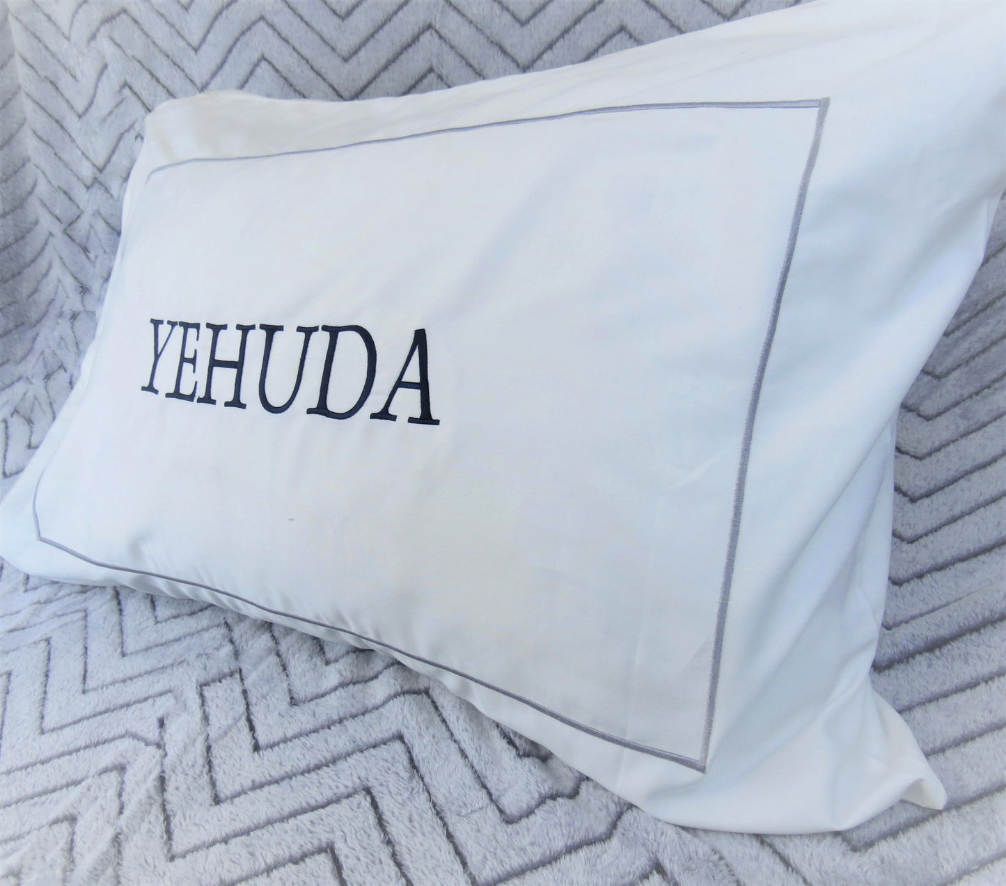 Embroidered Pillow Case