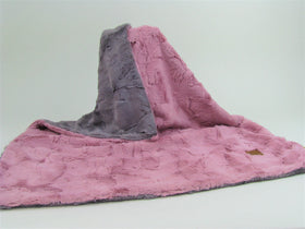 Two Toned Baby Blanket - Pink