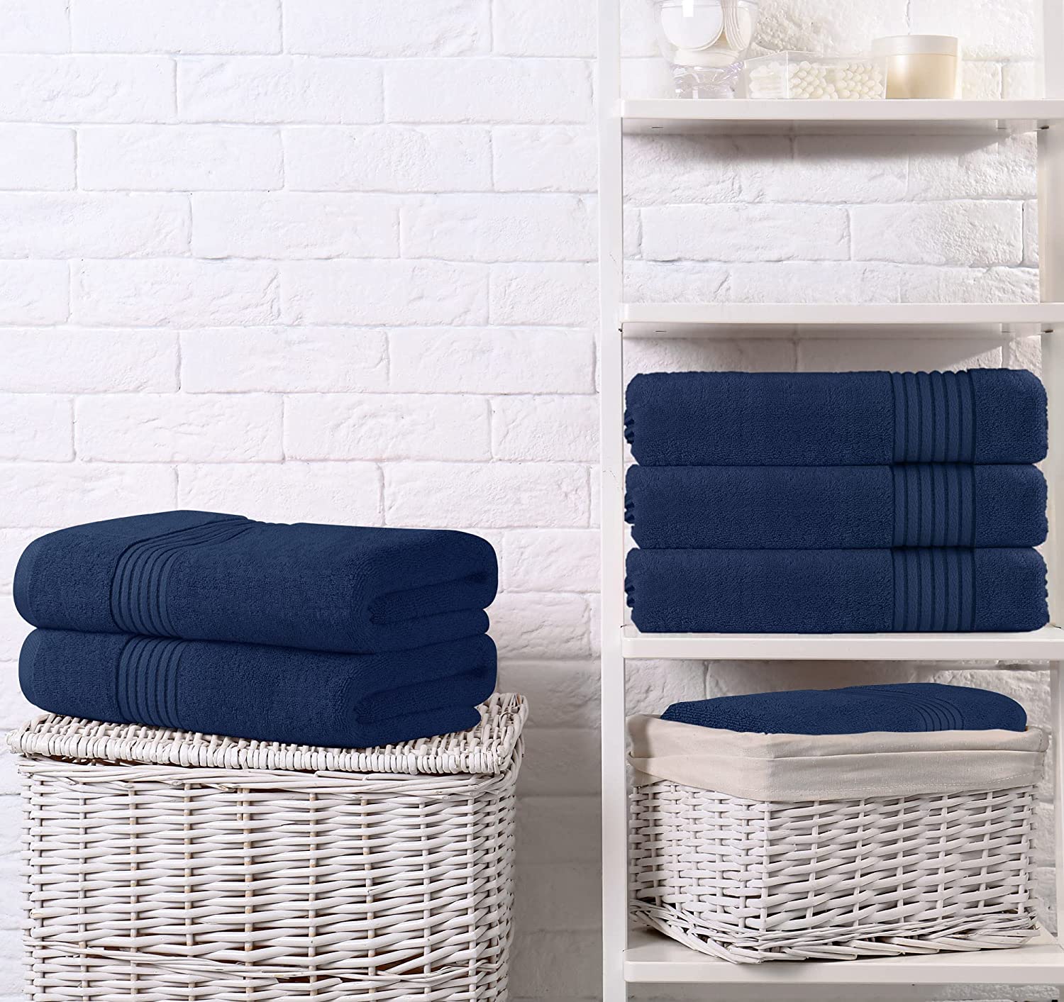 Shop luxury embroidered bath towel 600 gsm Starbox Gifts.