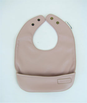 Vegan Leather Bib Set